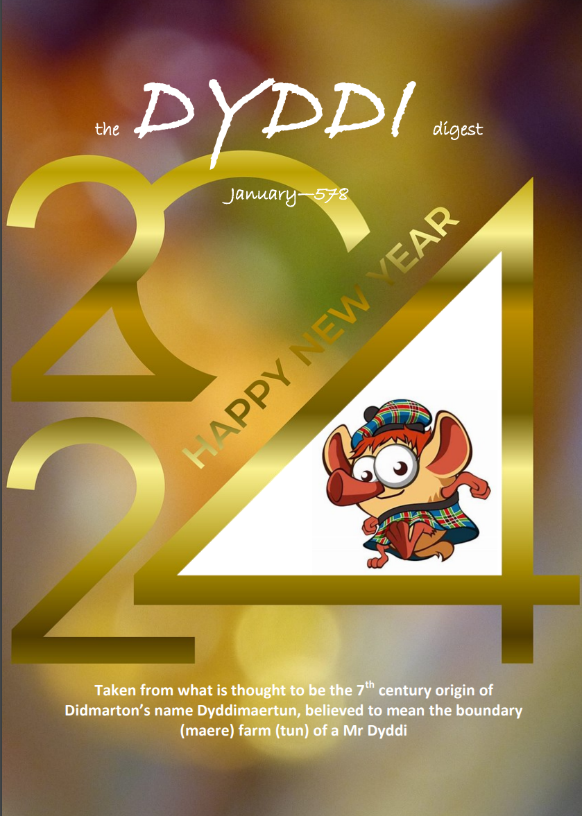 Dyddi Digest Front cover